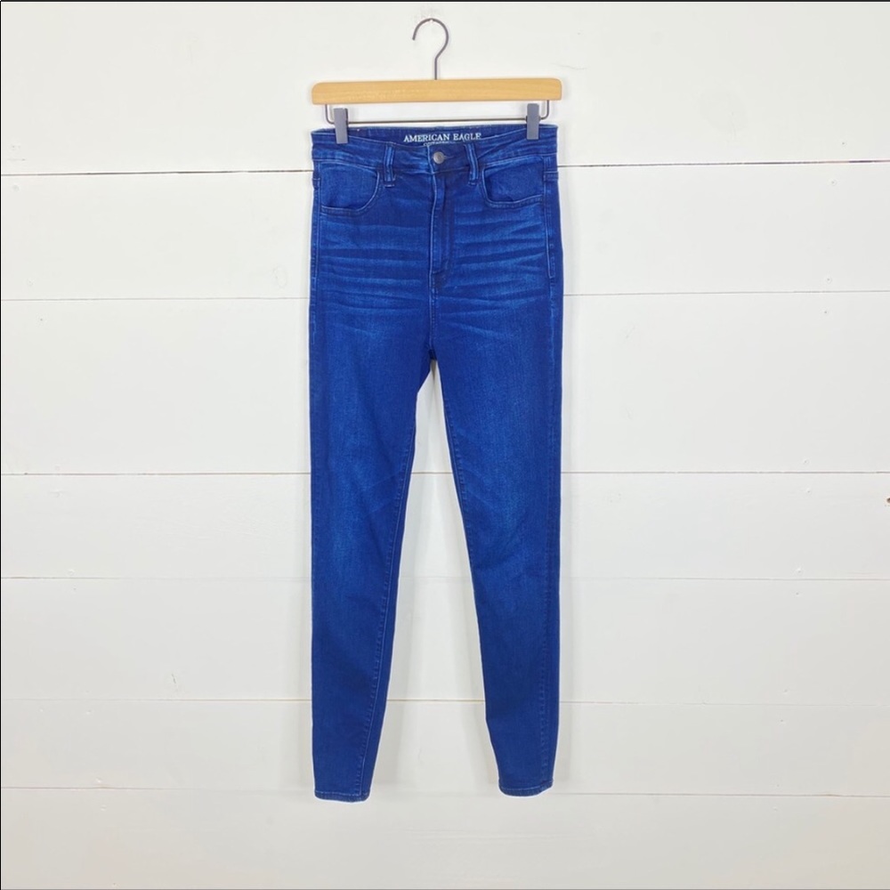 American Eagle Highest Rise Jeggings Size 6L Long